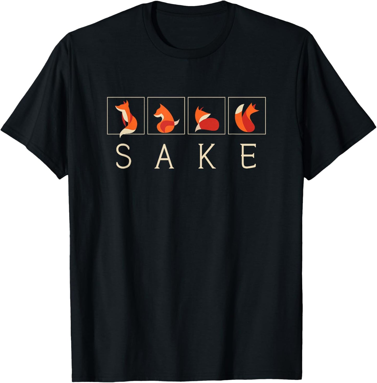 Oh For Fox Sake Funny Graphic or Women T-Shirt - T-Shirt | Black