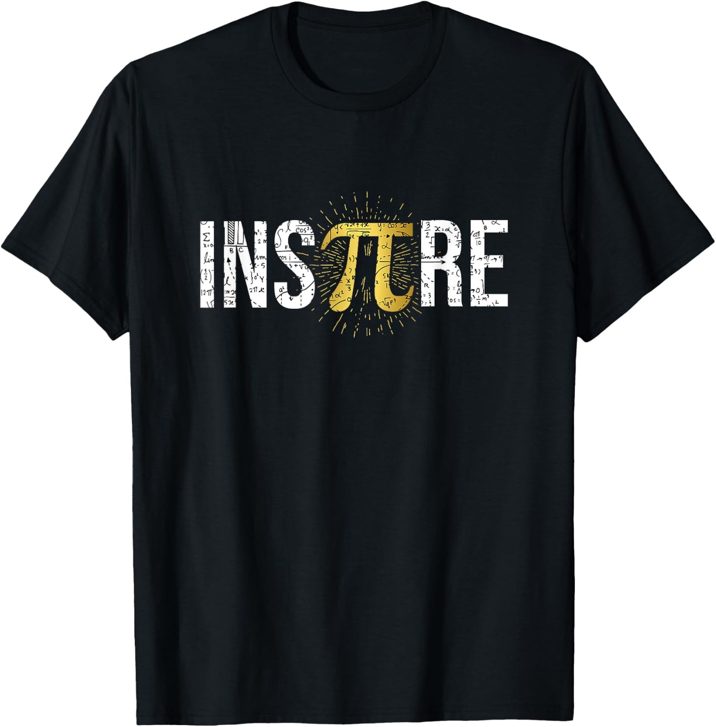 Inspire Pi Day 3.14 Symbol Math Teacher Science Nerd Geek Men Women Kids T-Shirt - T-Shirt | Black