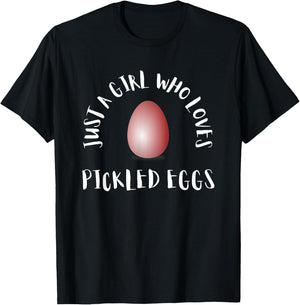 Pennsylvania Pickled Eggs And Egg In Beetroot Vinegar T-Shirt - T-Shirt | Black