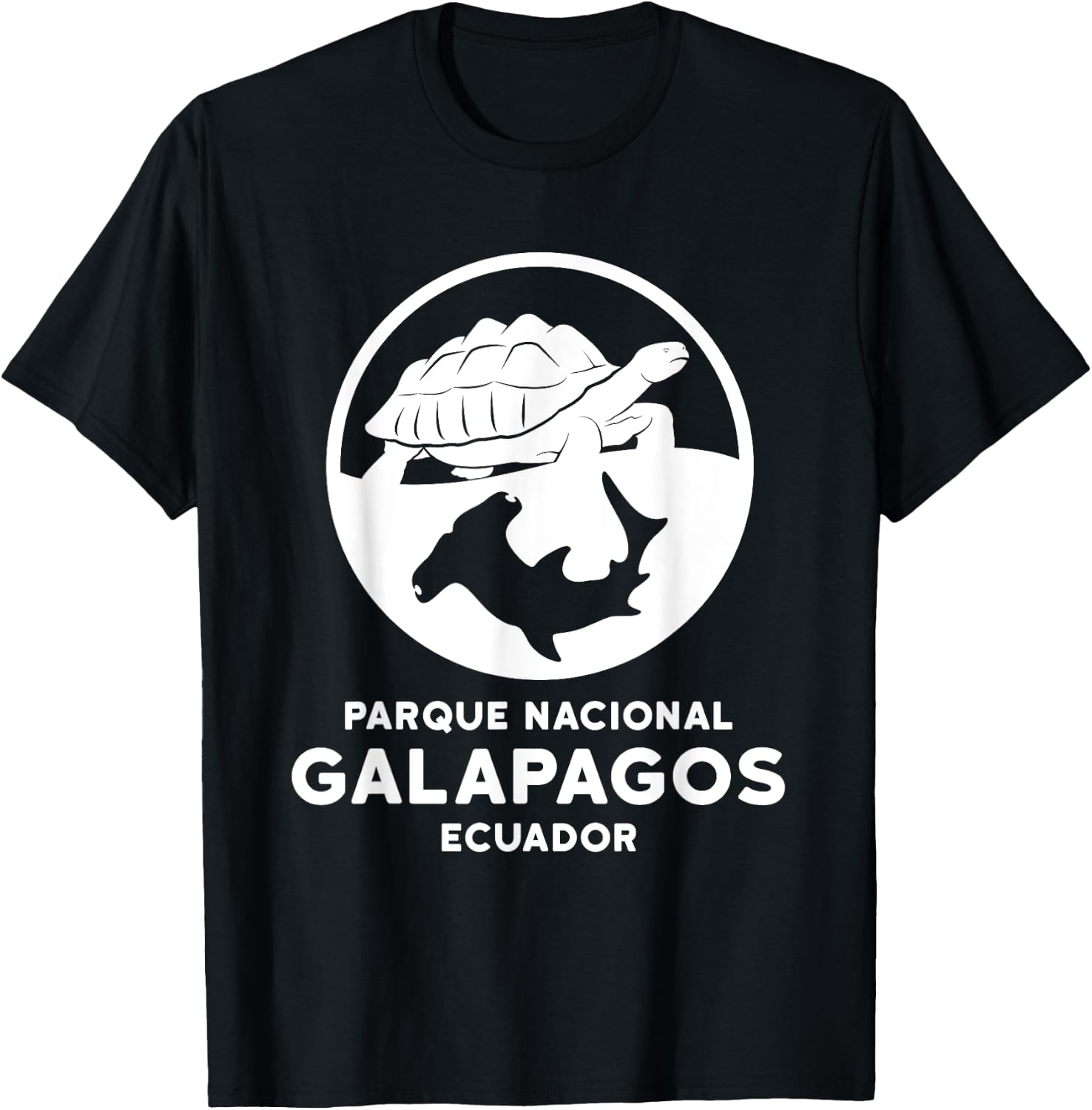 Galapagos National Park Shirt Ecuador T-Shirt - T-Shirt | Black