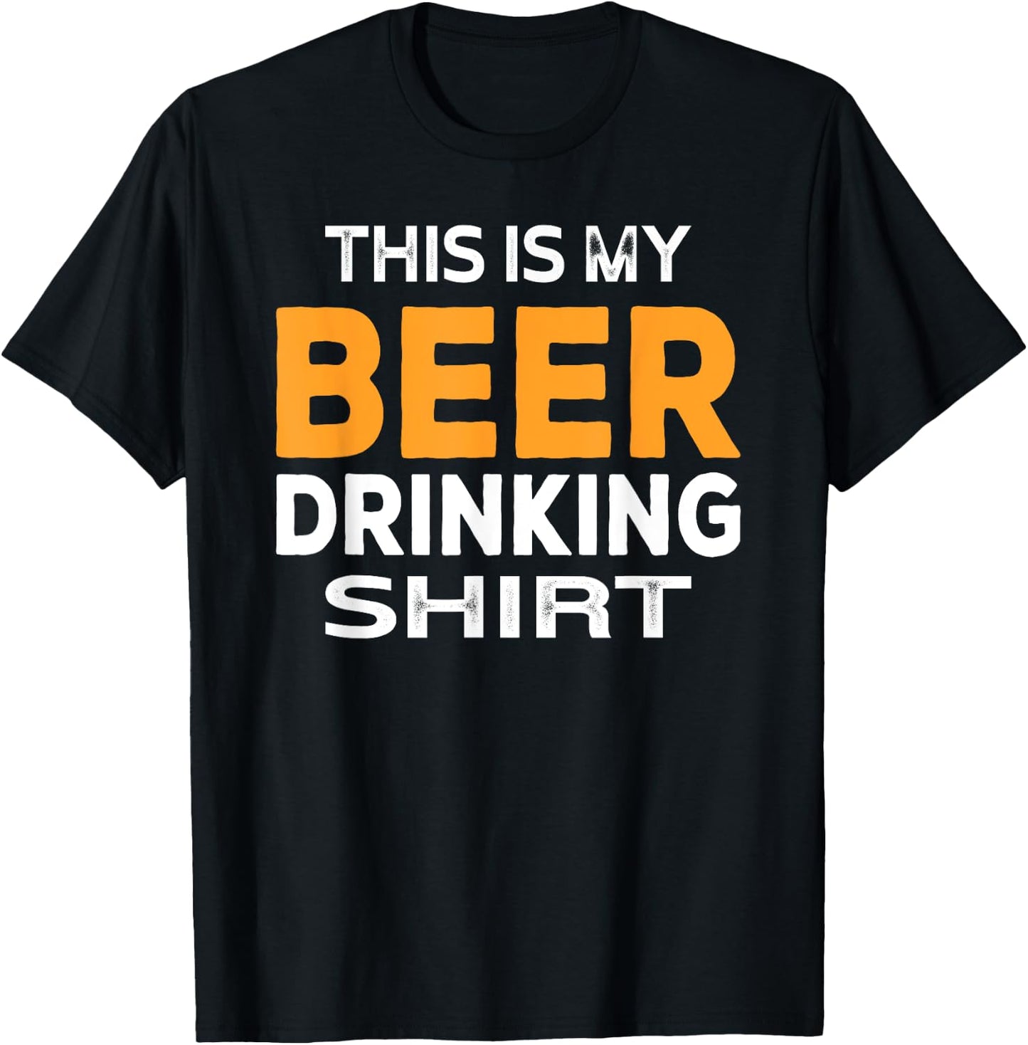 Humorous Beer Lover Beer Drinking Game T-Shirt - T-Shirt | Black