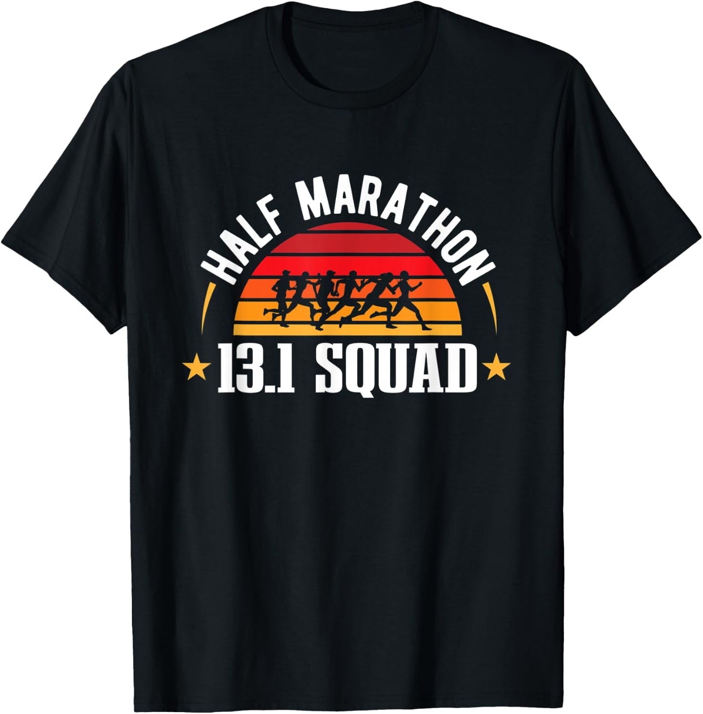 Half Marathon Runner Half Marathon 13.1 Squad Half Marathon T-Shirt - T-Shirt | Black