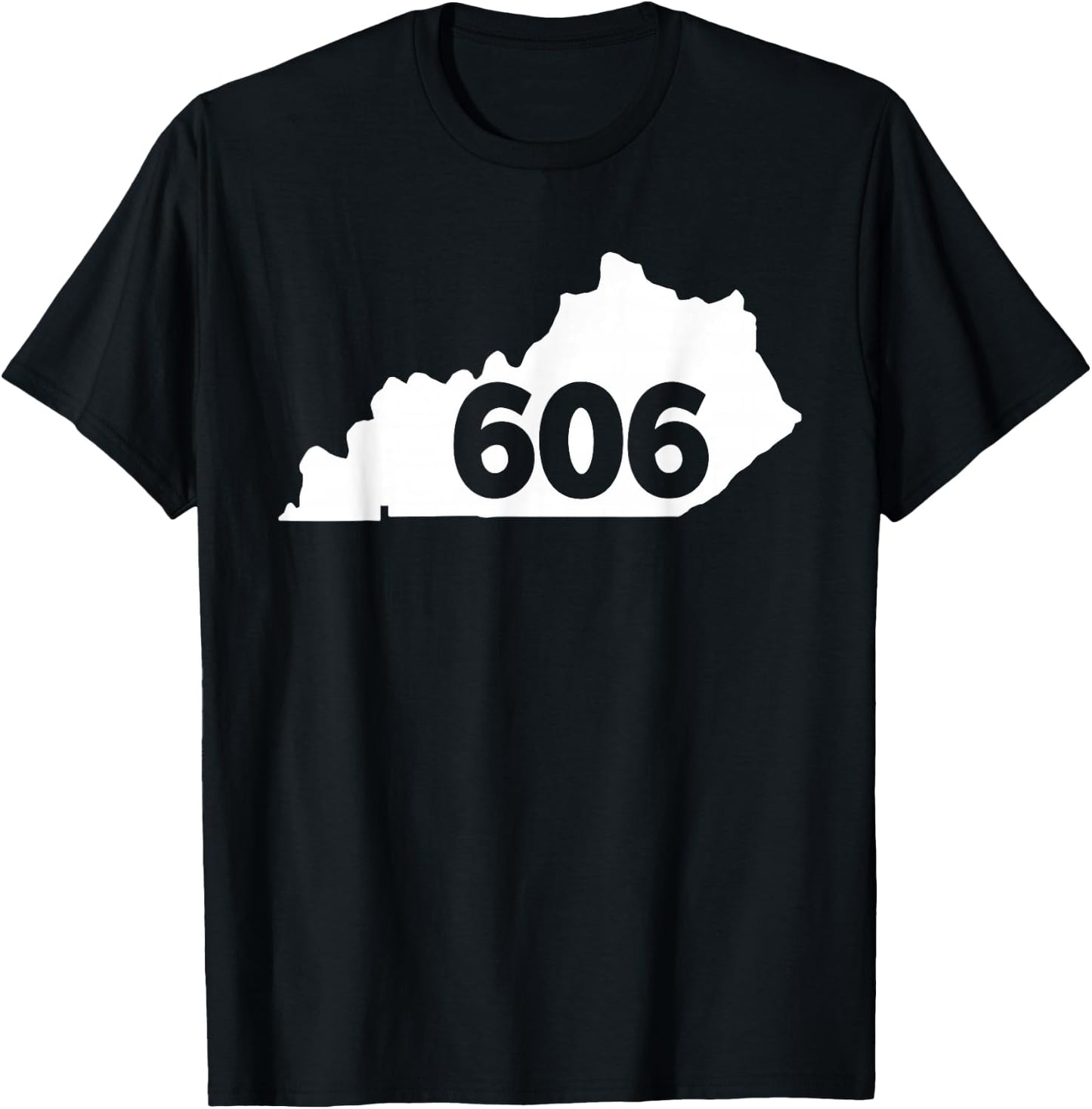 Kentucky 606 Area Code T-Shirt - T-Shirt | Black
