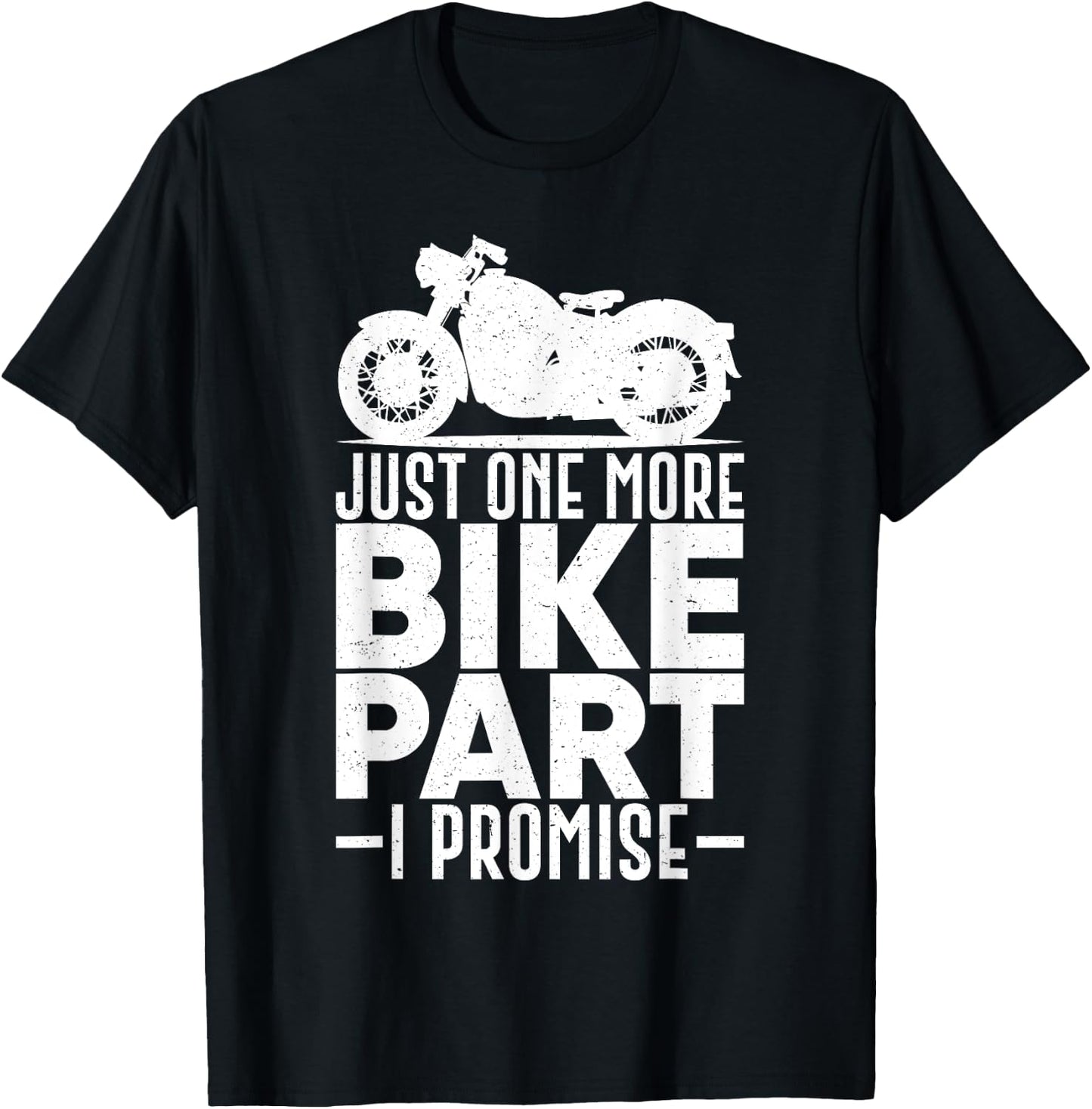 Funny Motorcycle Mechanic Gift Motorbike Repairman Men T-Shirt - T-Shirt | Black