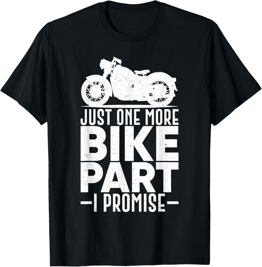 Funny Motorcycle Mechanic Gift Motorbike Repairman Men T-Shirt - T-Shirt | Black
