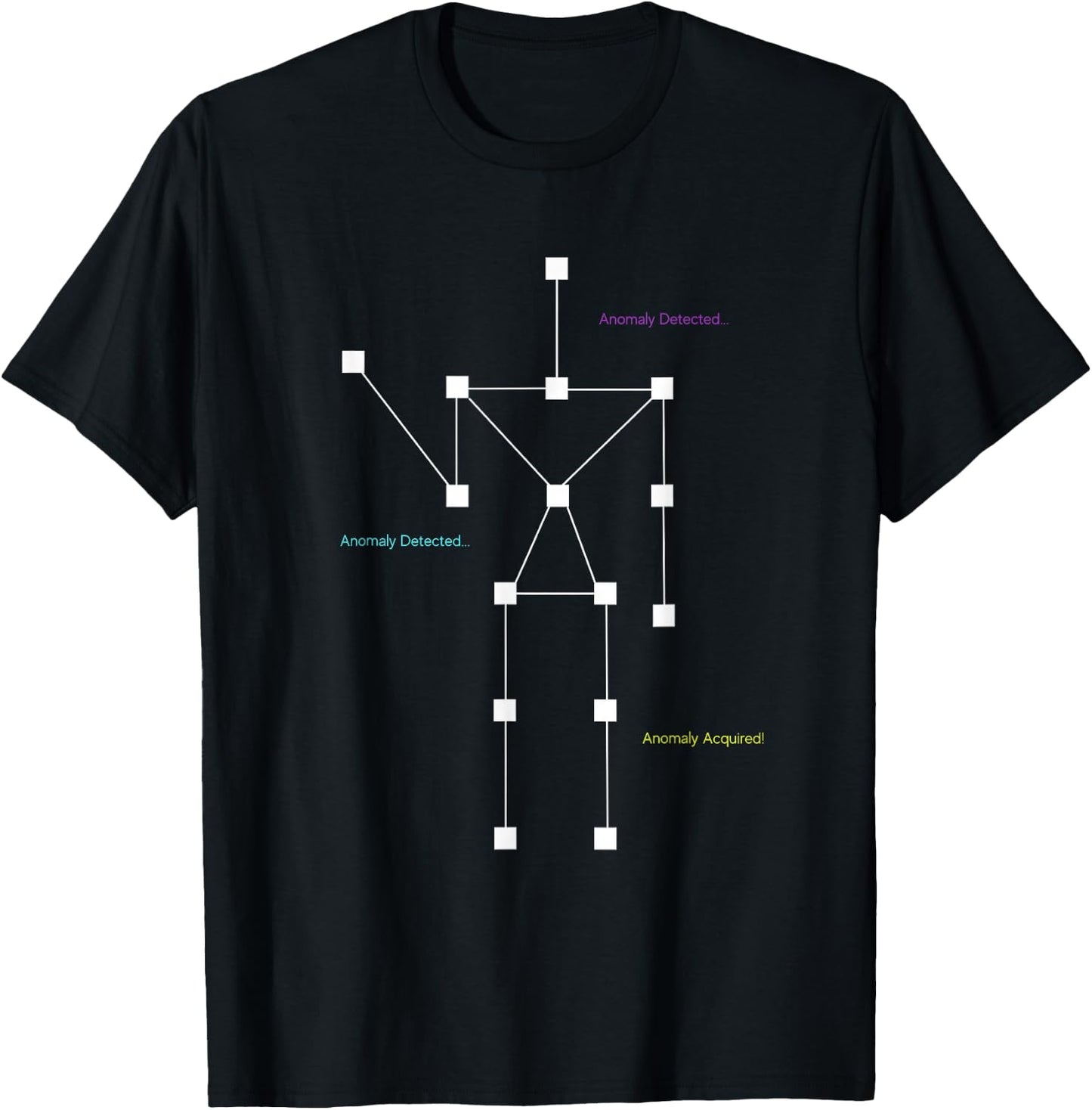 Anomaly Detected SLS Ghost Hunting Shirt - Funny Paranormal T-Shirt - T-Shirt | Black