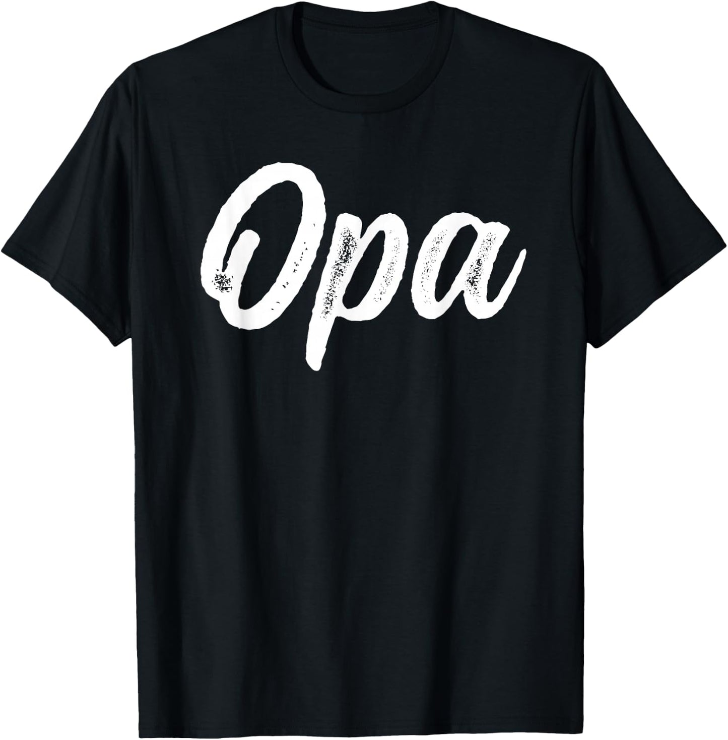 Oma and Opa Grandparents Grandpa Grandma Couples Matching T-Shirt - T-Shirt | Black