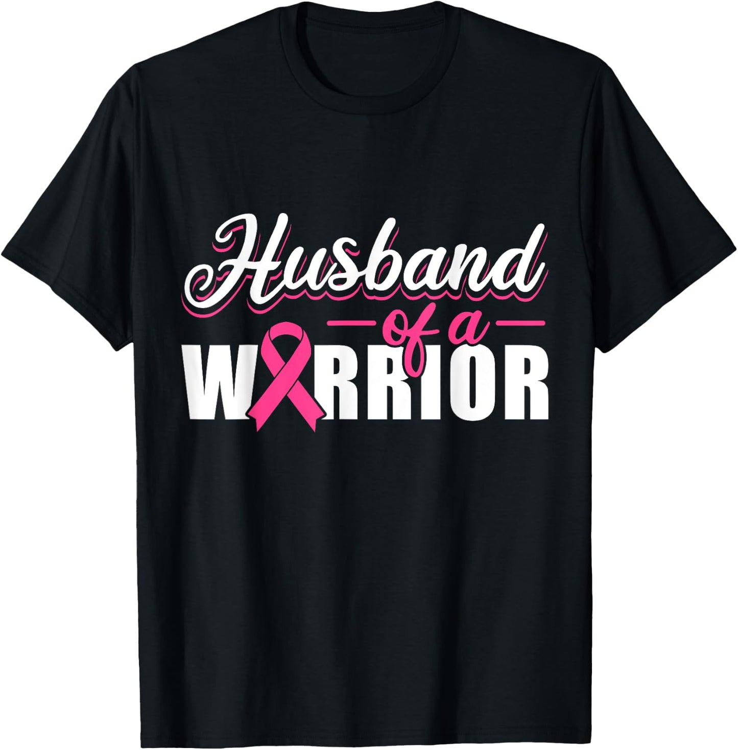 Husband Of A Warrior T-Shirt - T-Shirt | Black