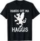 Scottish Scotland Haggis Hands of Ma Haggis Dragon T-Shirt - T-Shirt | Black