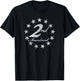 2nd Second Amendment Betsy Ross Flag Ring of Stars T-Shirt - T-Shirt | Black
