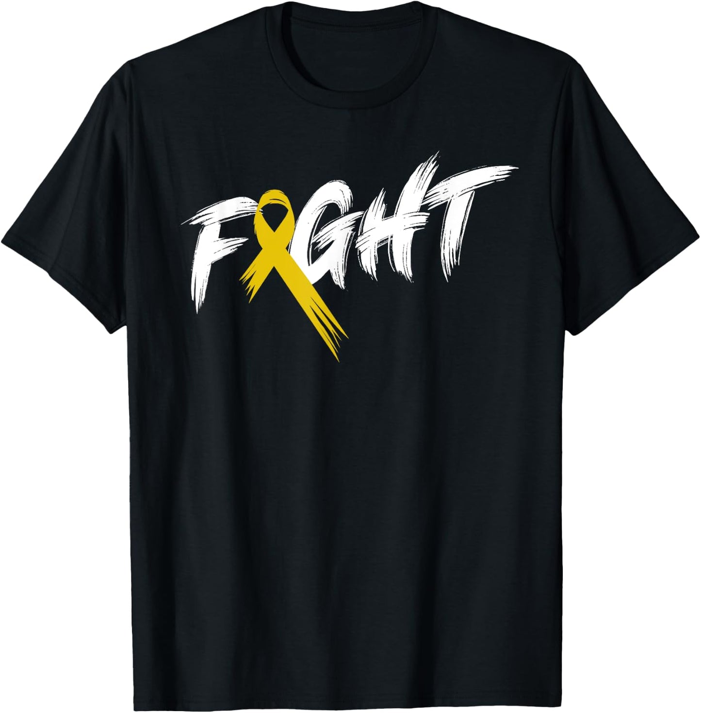 Sarcoma Awareness Month Fight Vintage Bone Cancer T-Shirt - T-Shirt | Black
