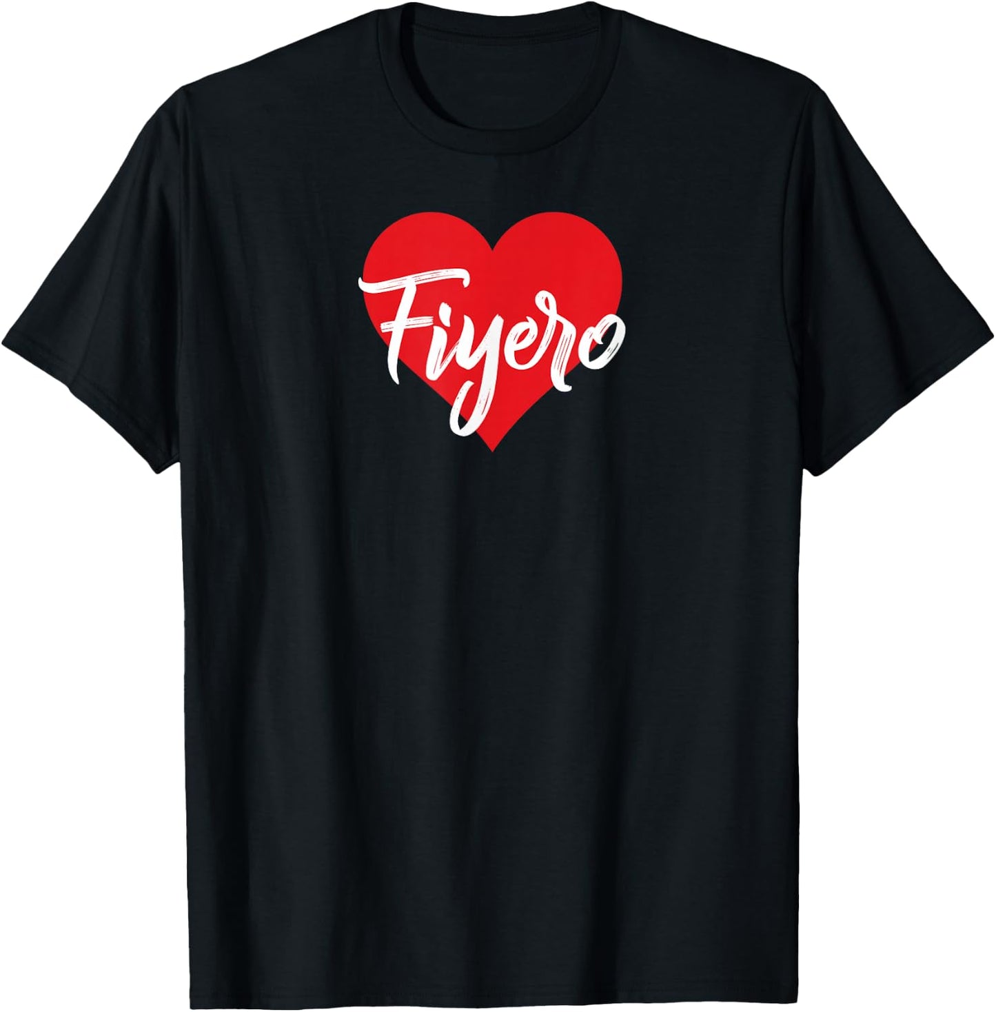 I Love Fiyero First Name I Heart Named T-Shirt - T-Shirt | Black