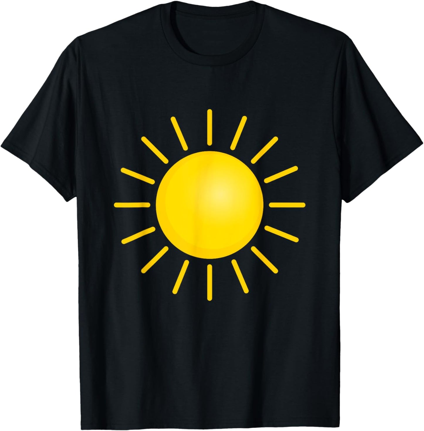 Sun Halloween Costume Funny Halloween T-Shirt - T-Shirt | Black