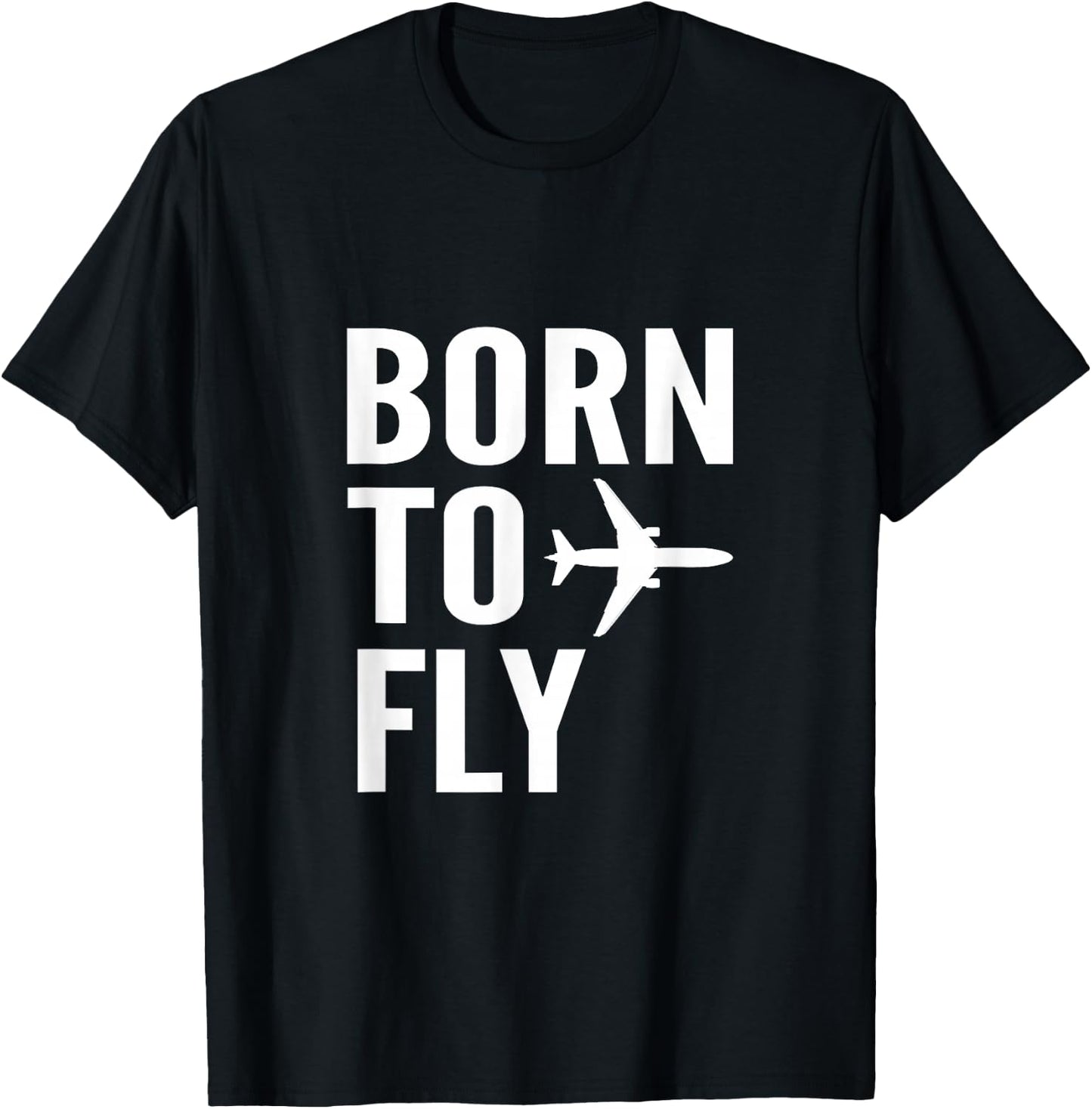 Born To Fly T-Shirt - T-Shirt | Black