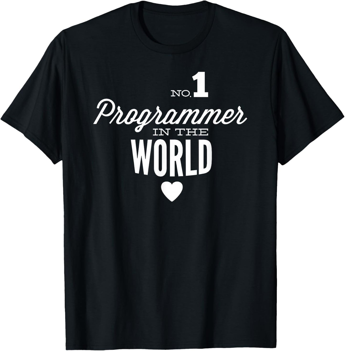 Best Programmer in The World T-Shirt - T-Shirt | Black