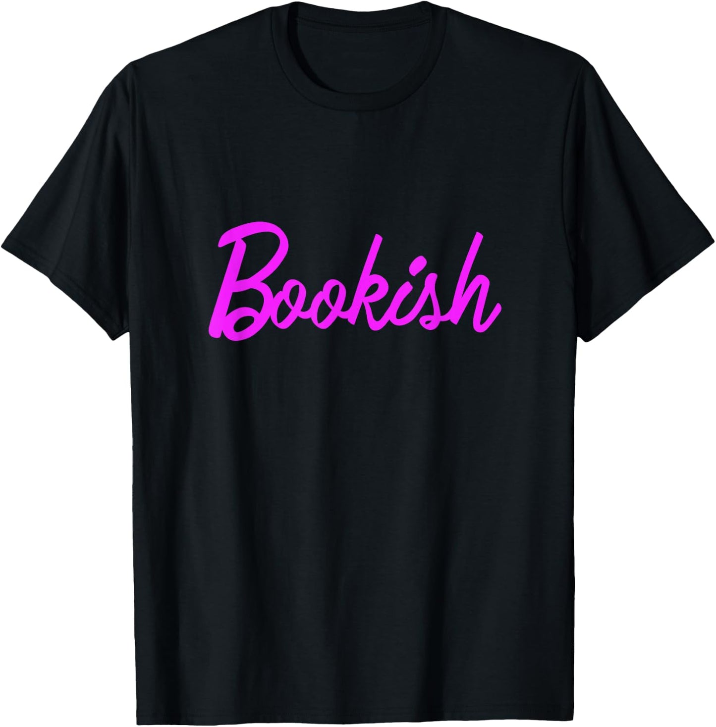 Bookish Bookworm Book lover Read Books Reading Library T-Shirt - T-Shirt | Black