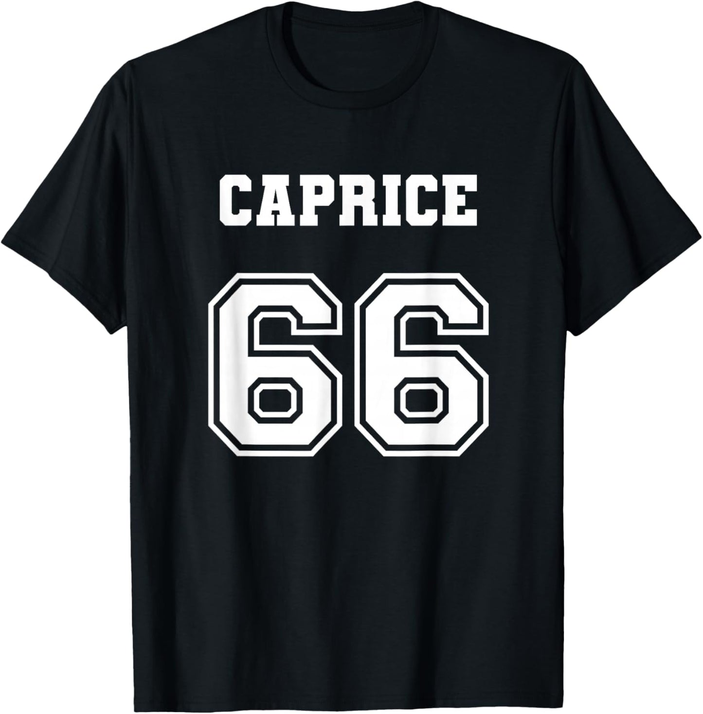 Jersey Style Caprice 66 1966 Old School Classic Lowrider Car T-Shirt - T-Shirt | Black
