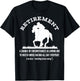 Funny Horse Racing Retirement Vintage KY Derby Horse T-Shirt - T-Shirt | Black