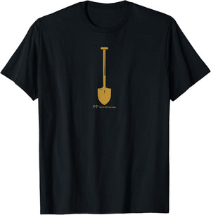 Twin Peaks Golden Shovel T-Shirt - T-Shirt | Black