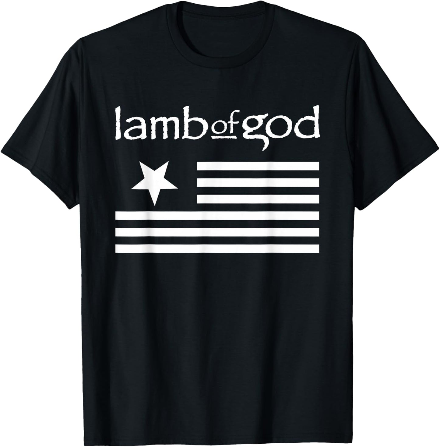 Lamb of God – Flag T-Shirt - T-Shirt | Black