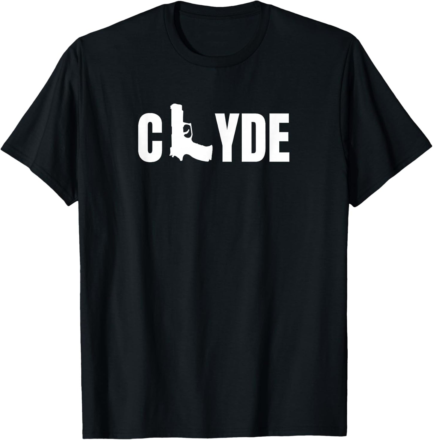 Bonnie & Clyde & Her Matching Couples T-Shirt - T-Shirt | Black