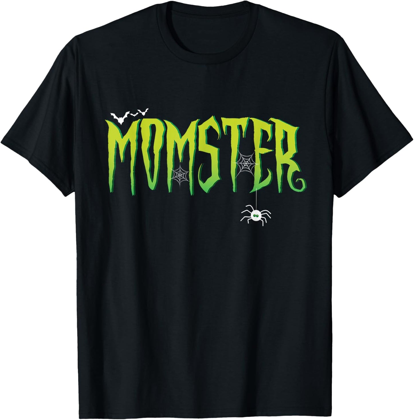Funny Momster Halloween Mom Costume Dadcula Family matching T-Shirt - T-Shirt | Black