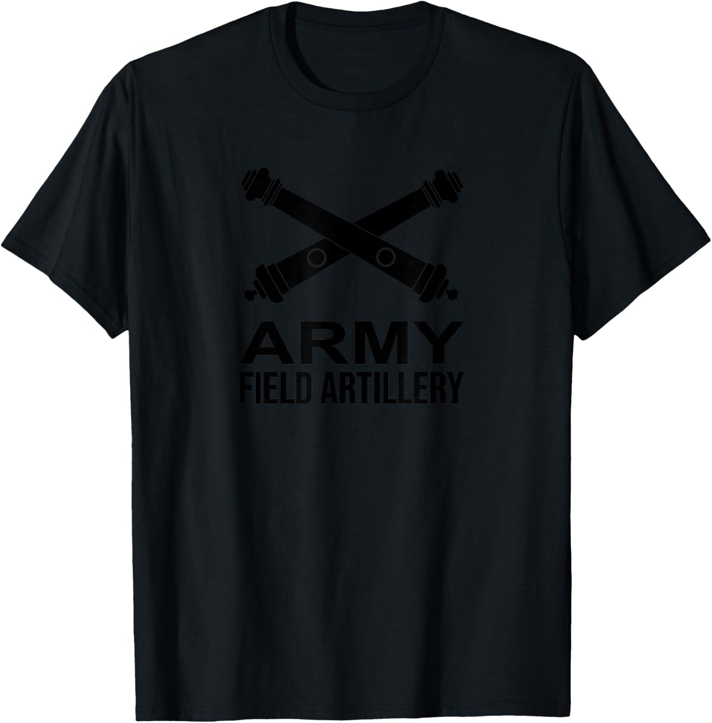 Army Field Artillery Branch Us Usa T-Shirt - T-Shirt | Black