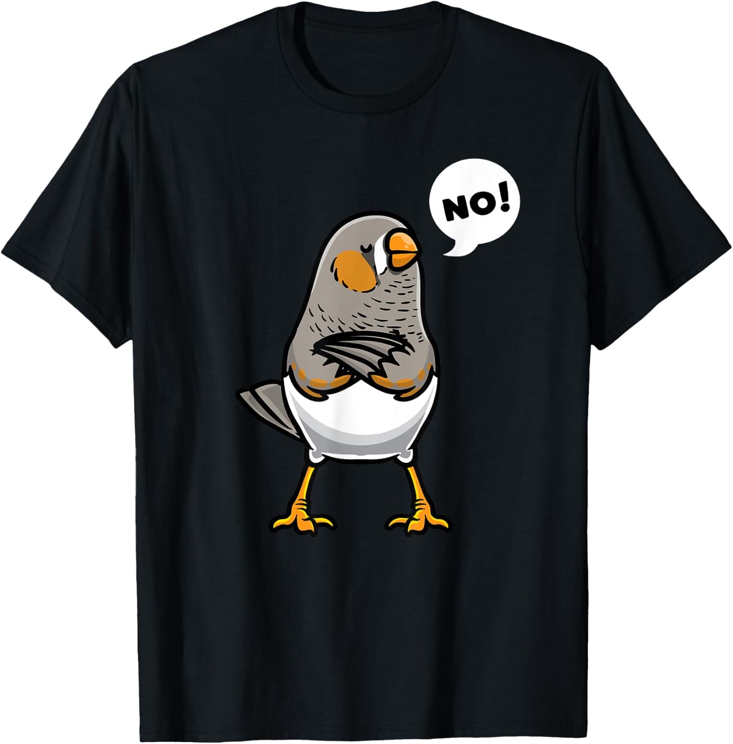 Zebra Finch Ornithologist Ornithology Zebra Finches T-Shirt - T-Shirt | Black