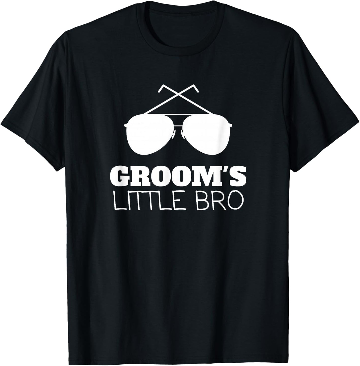 Brother of The Groom Gifts for Wedding Family Groomsmen T-Shirt - T-Shirt | Black