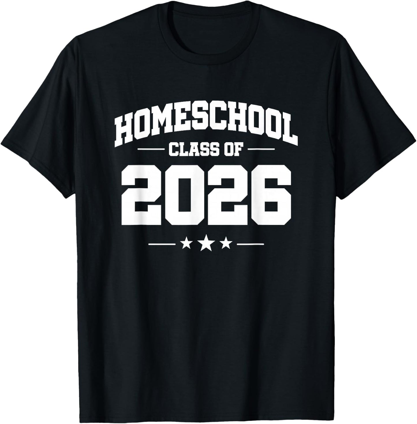 Homeschooling Kids - Online Homeschool Class - Class of 2026 T-Shirt - T-Shirt | Black