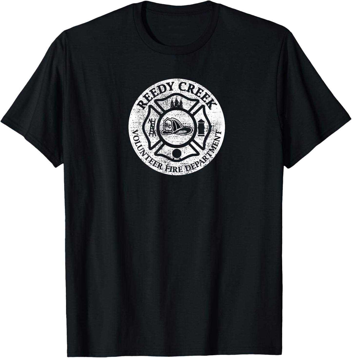 Reedy Creek Volunteer Fire Department T-Shirt - T-Shirt | Black