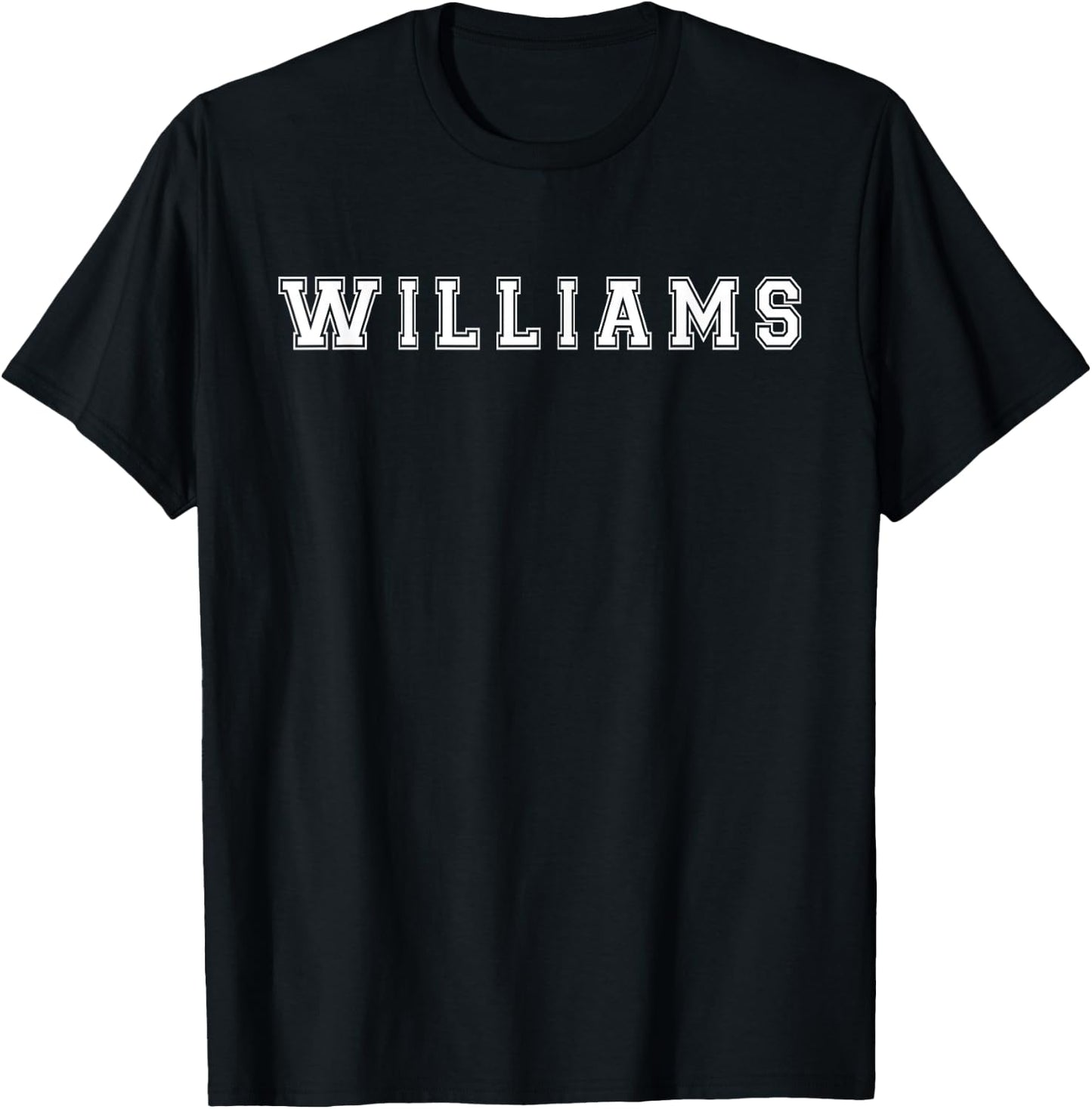 Williams | Last Name Family Surname Gift T-Shirt - T-Shirt | Black