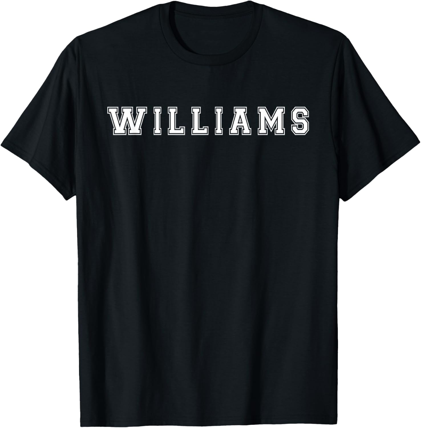 Williams | Last Name Family Surname Gift T-Shirt - T-Shirt | Black