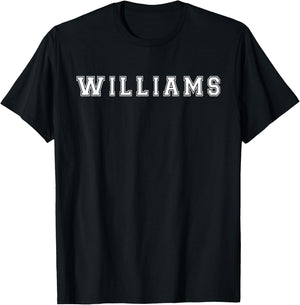 Williams | Last Name Family Surname Gift T-Shirt - T-Shirt | Black
