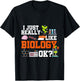 Biology Teacher Gift Science Student Biology T-Shirt - T-Shirt | Black