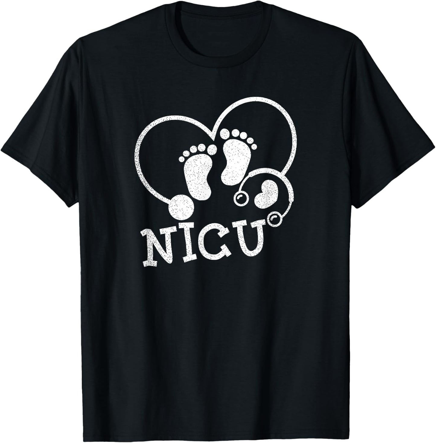 Nicu Nurse | Neonatal Nurse Gift T-Shirt - T-Shirt | Black