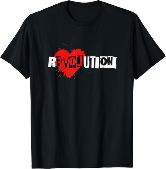 Love Revolution Protest T-Shirt - T-Shirt | Black