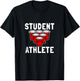 Student Beer Pong Athlete College T-Shirt - T-Shirt | Black