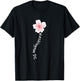 Washington DC Cherry Blossom Flower T-Shirt - T-Shirt | Black