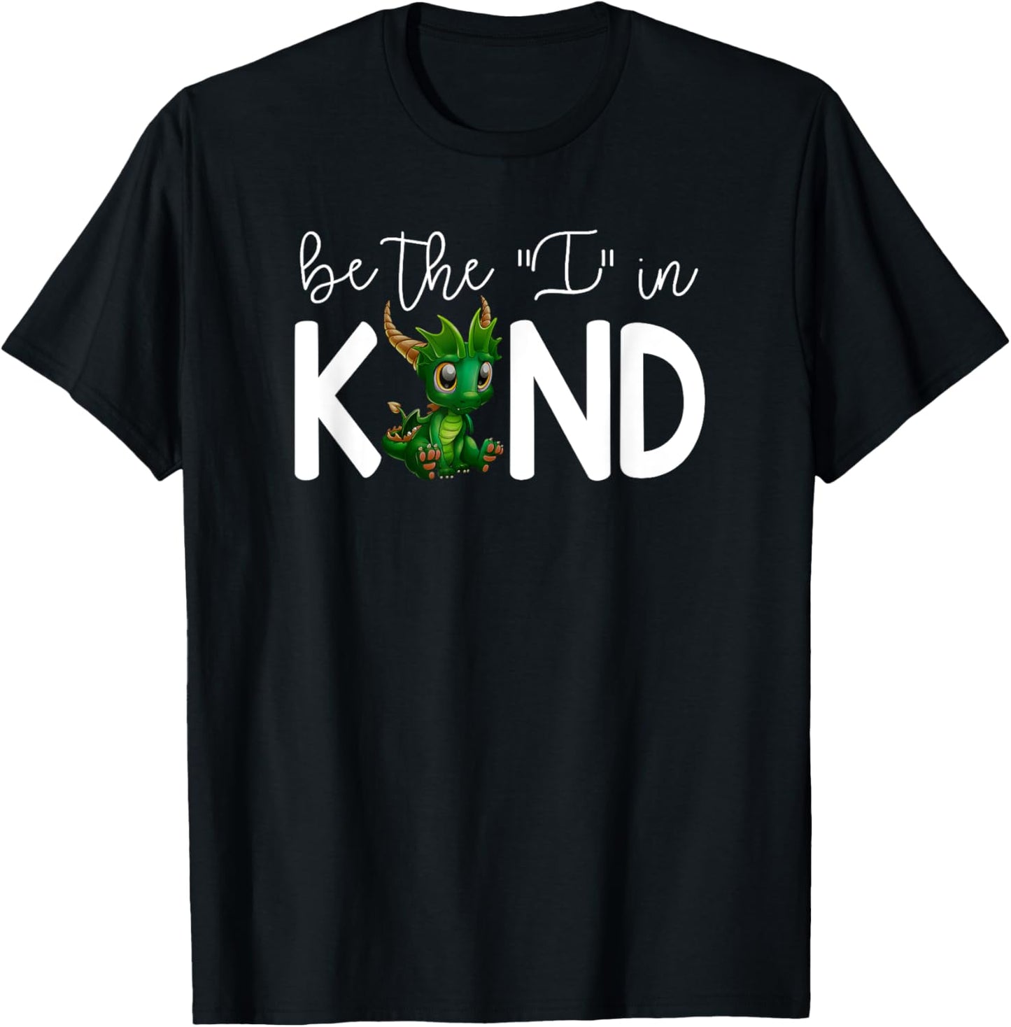 Dragon Be The I In Kind T-Shirt - T-Shirt | Black