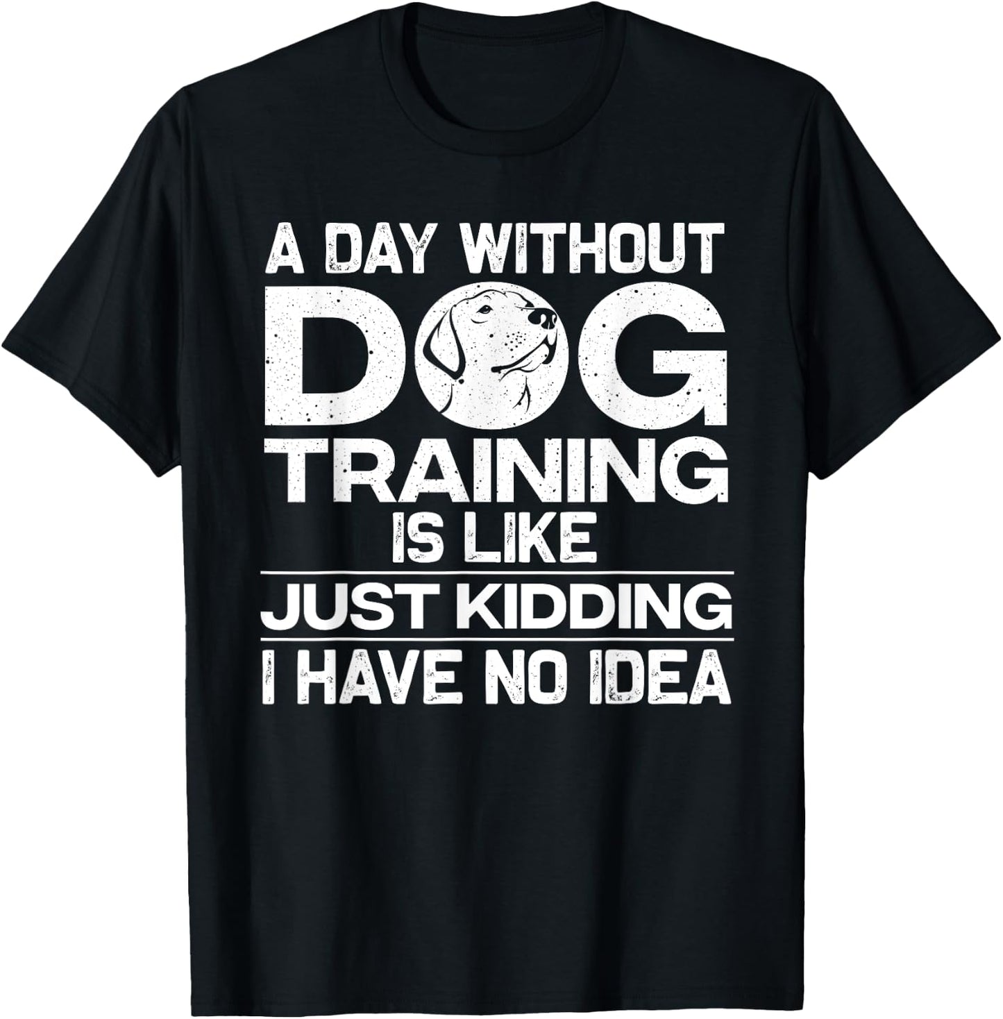 Funny Dog Trainer Design Women Dog Training Owners T-Shirt - T-Shirt | Black