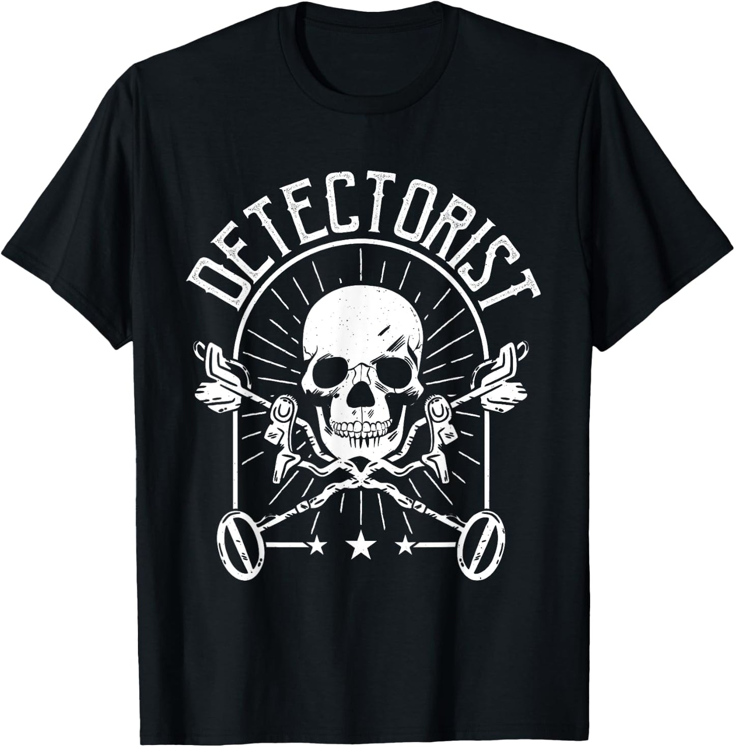 Detectorist, Metal Detecting Men T-Shirt - T-Shirt | Black