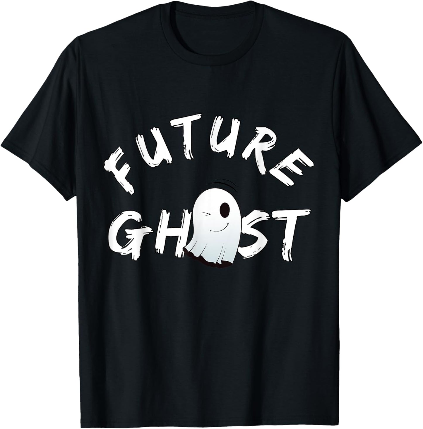 Future Ghost, Halloween Ghost Halloween T-Shirt - T-Shirt | Black