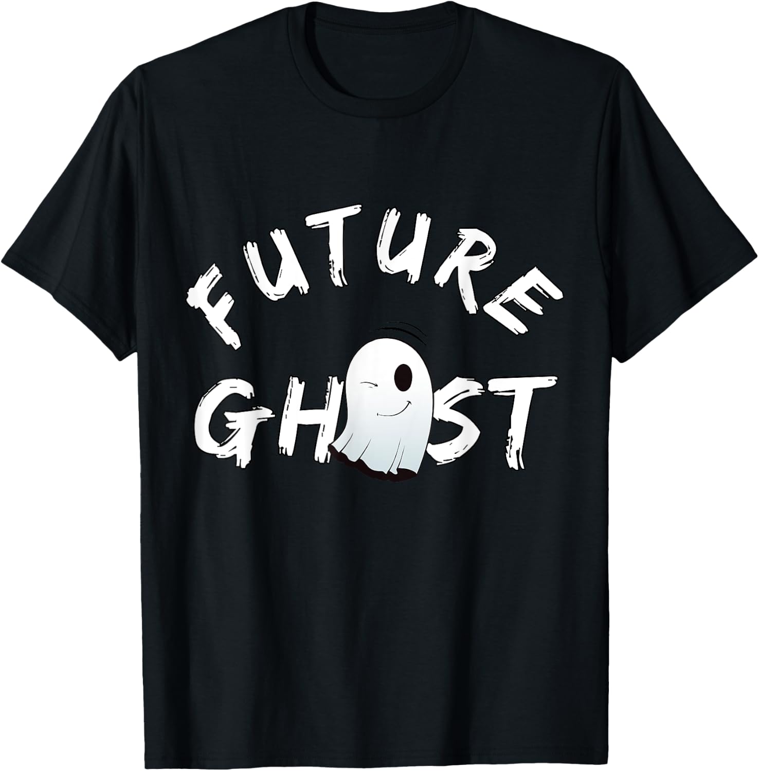 Future Ghost, Halloween Ghost Halloween T-Shirt - T-Shirt | Black