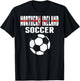 Northern Ireland Soccer Lover Jersey Northern Irish Football T-Shirt - T-Shirt | Black