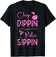 Chip Dippin Rita Sippin Shirt Cinco De Mayo Margarita T-Shirt - T-Shirt | Black