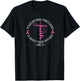 Christian Breast Cancer Awareness Faith Luke 1:37 T-Shirt - T-Shirt | Black