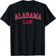 United States Attorneys Alabama Law Graduate Gift Lawyer College T-Shirt - T-Shirt | Black