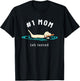 #1 Mom Lab Tested Yellow Labrador Retriever - Lab Dog Lover Men Women Kids T-Shirt - T-Shirt | Black