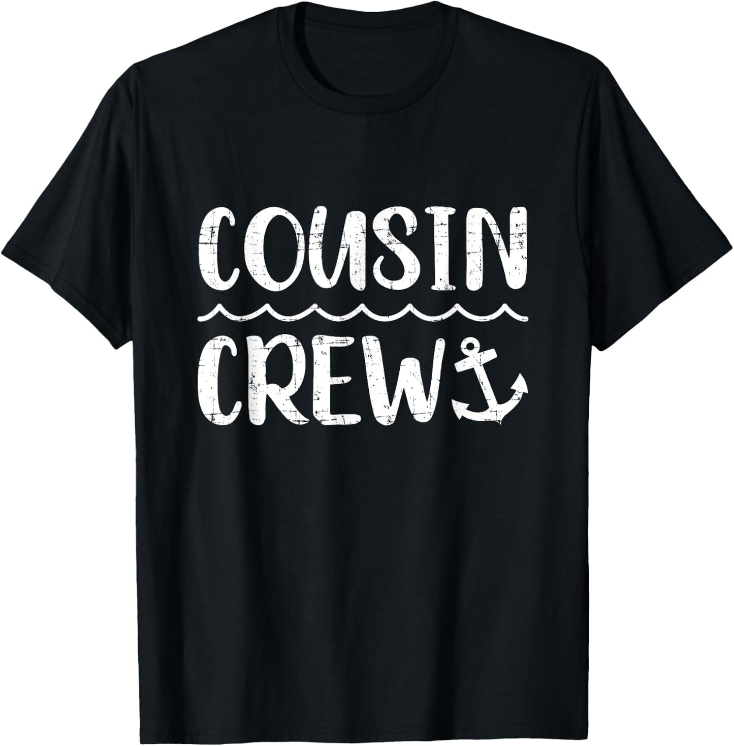 Cousin crew cruise summer vacation T-Shirt - T-Shirt | Black
